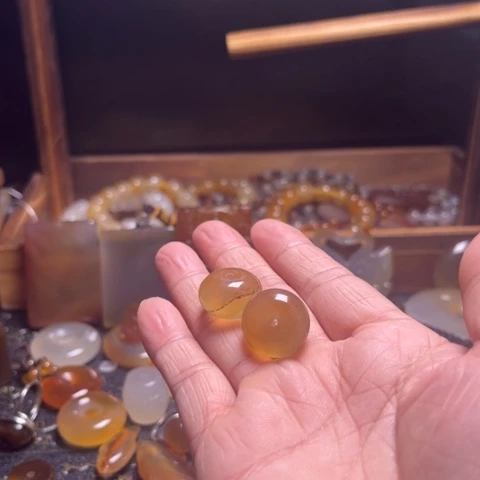 玛瑙/玉髓颈饰合金a*r002