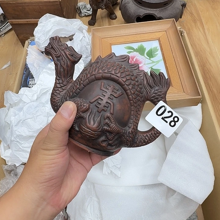 瓷片工艺品摆件瓷器摆件正能量