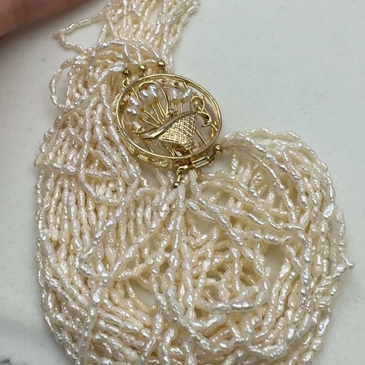 淡水珍珠未镶嵌颈饰