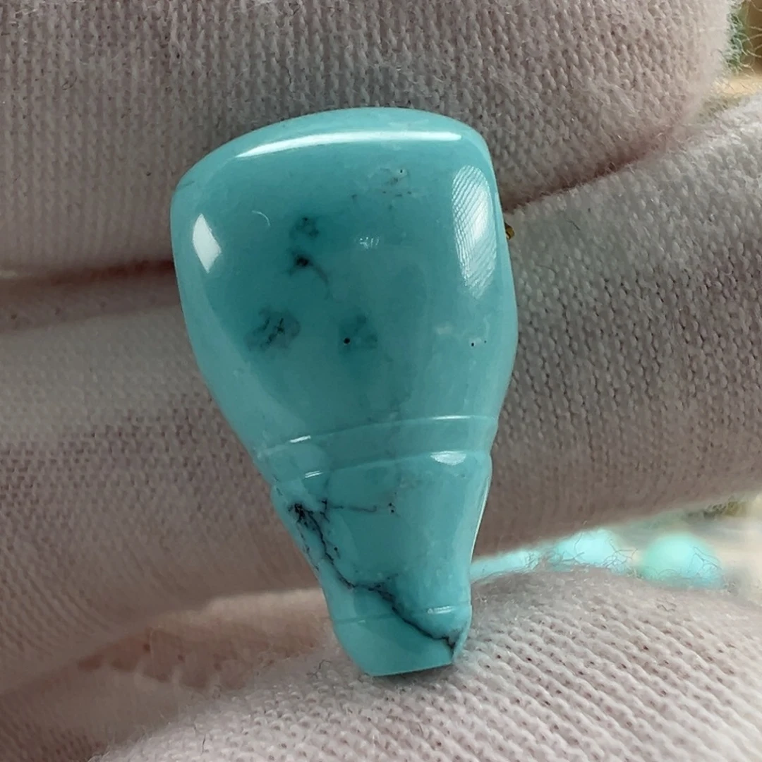 未镶嵌绿松石配饰11mm