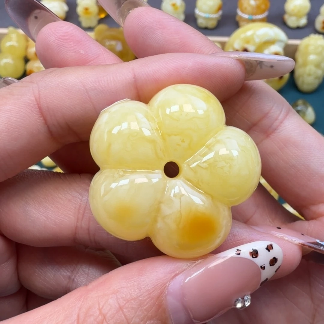 蜜蜡未镶嵌裸石蜜蜡