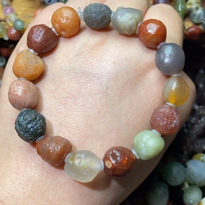 玛瑙/玉髓合金手链