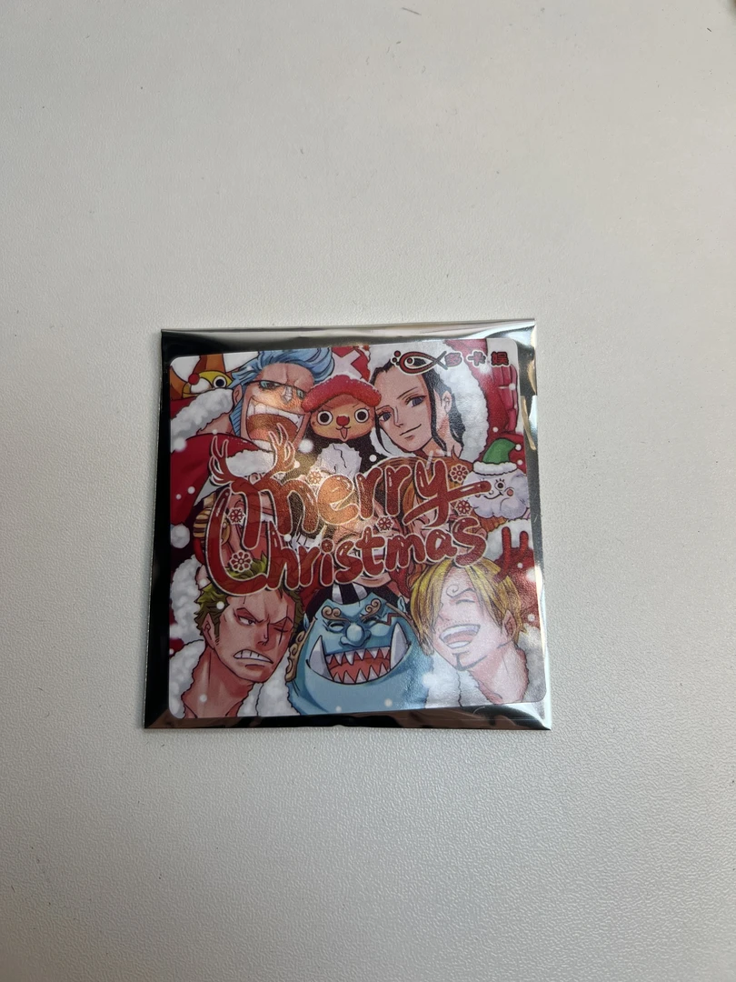 海贼陶瓷纪念币（1枚/袋）第一弹圣诞款 人气周边玩具礼物