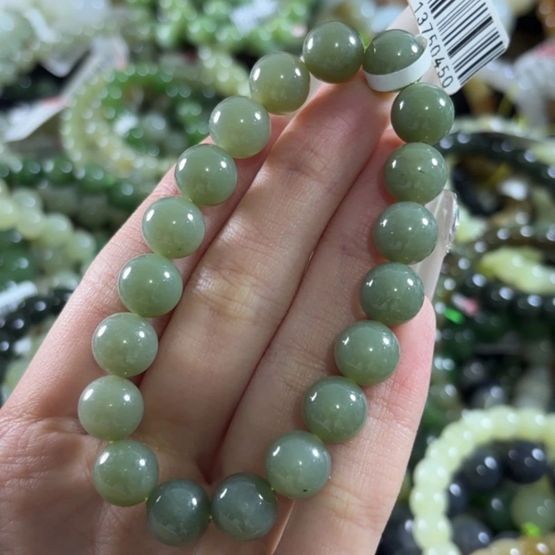 和田玉未镶嵌手链389