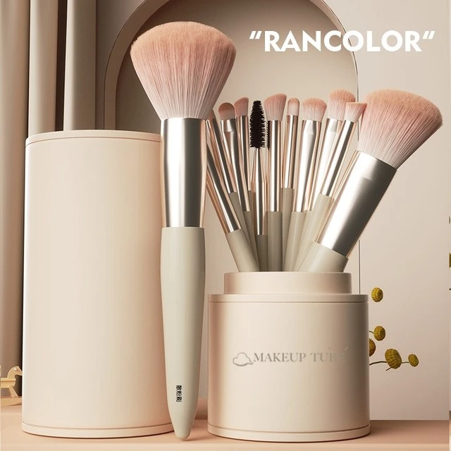 新手化妆刷套装眼影散粉腮红高光遮瑕初学者刷子套工具软毛正品
