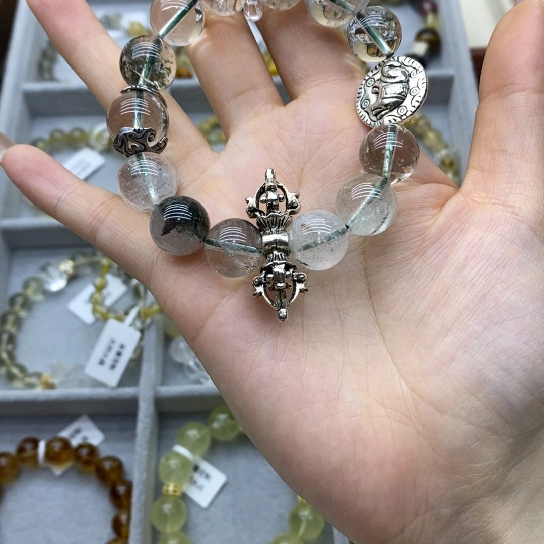 水晶手链未镶嵌绿幽灵