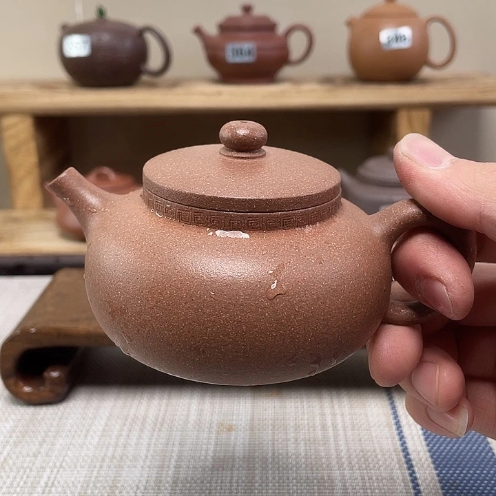 紫砂茶壶纵***3原矿手工紫砂壶