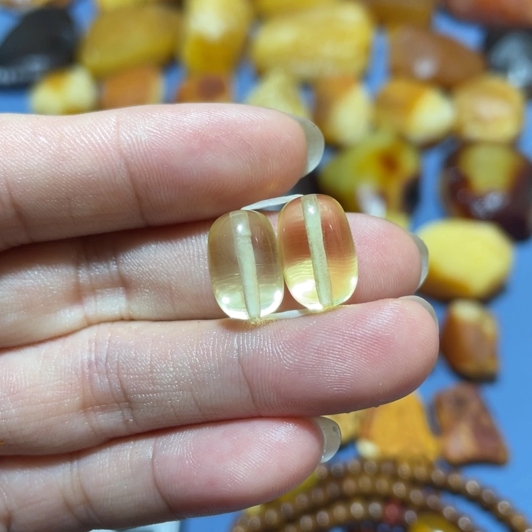 定制蜜蜡未镶嵌桶珠