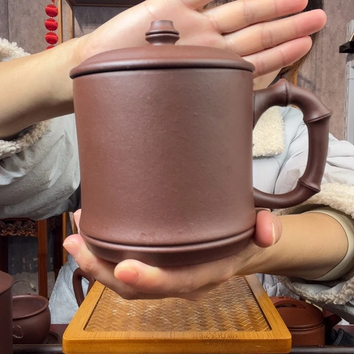 茶杯紫砂原矿紫砂杯