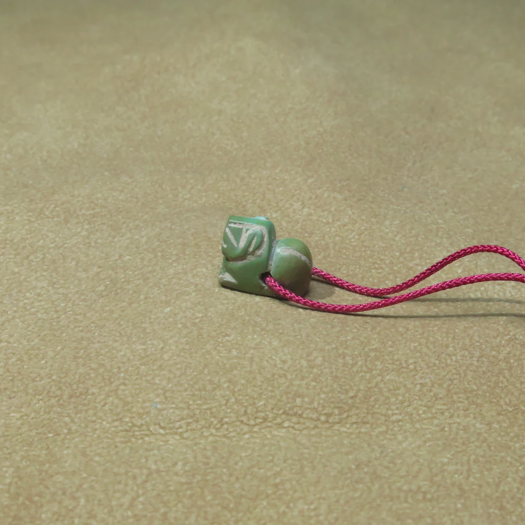 清代松石瑞兽/MZ571492/绿松石/民族文物