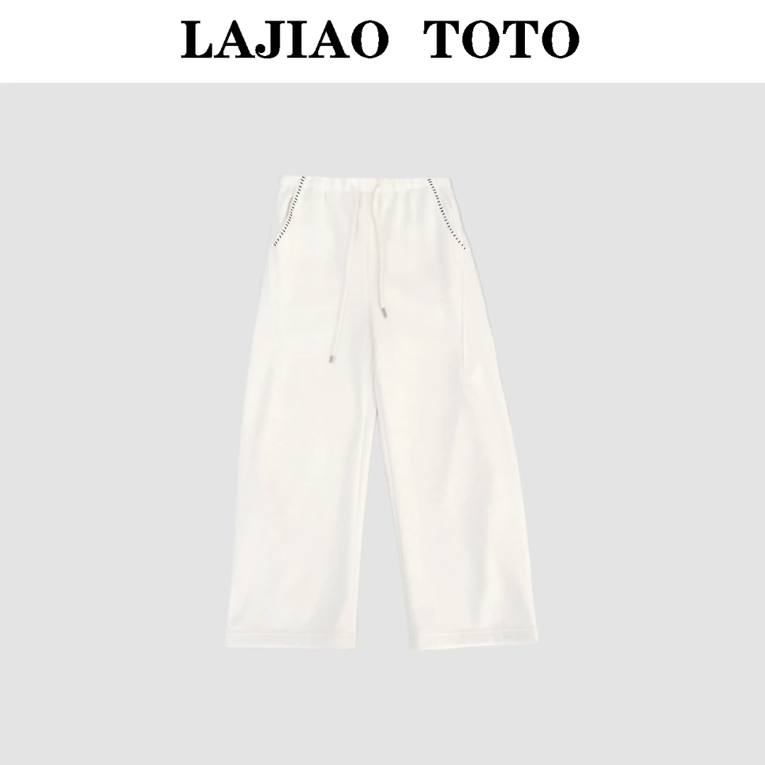 辣椒姐【编线羊裤】羊毛透气时尚保暖百搭秋冬季女士休闲裤#88088