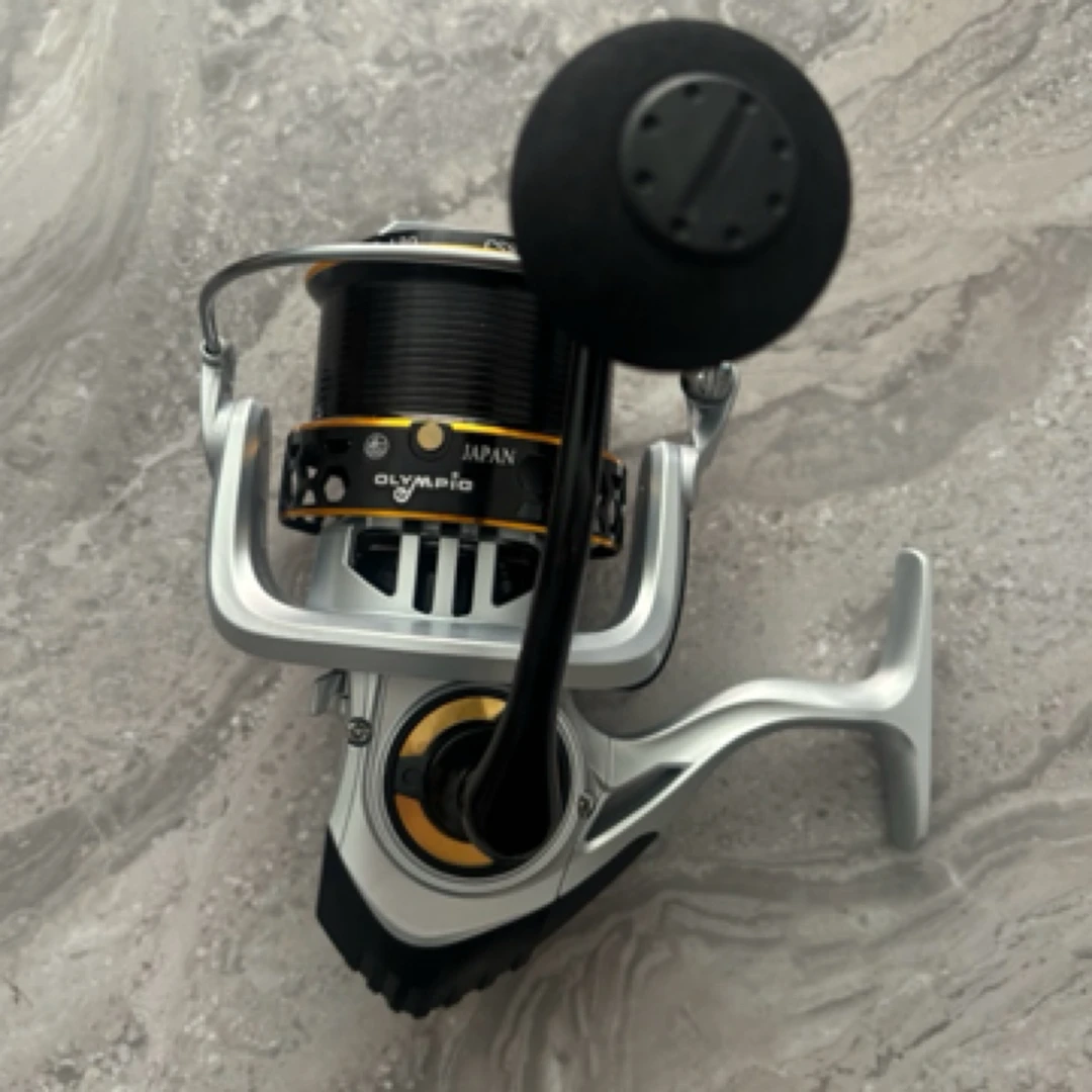 奥林精品中古渔具球形摇臂远投纺车轮