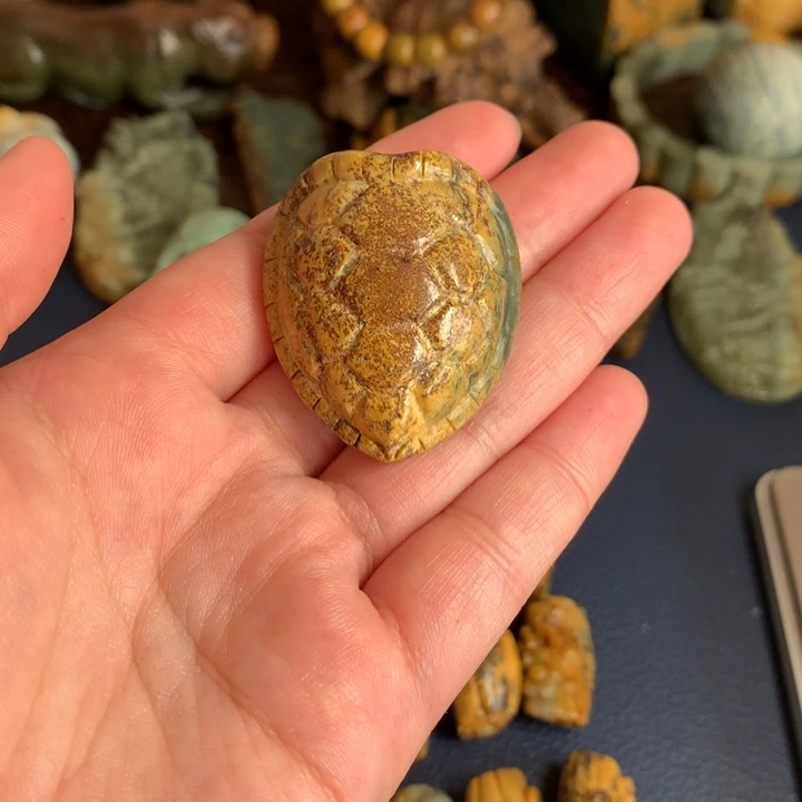 岫岩河磨玉（透闪石质玉）未镶嵌颈饰从****丁