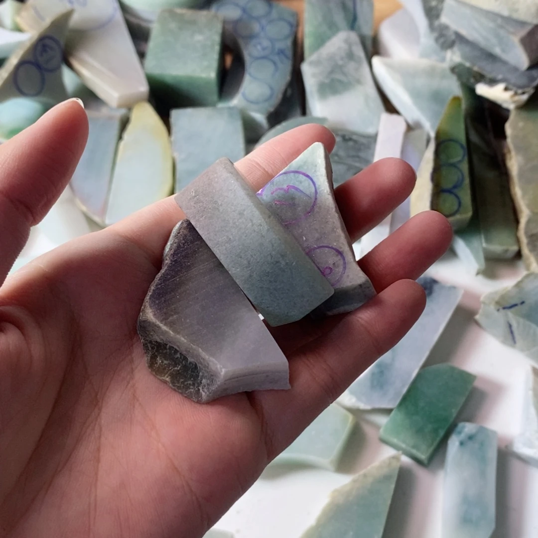 翡翠散珠天然翡翠