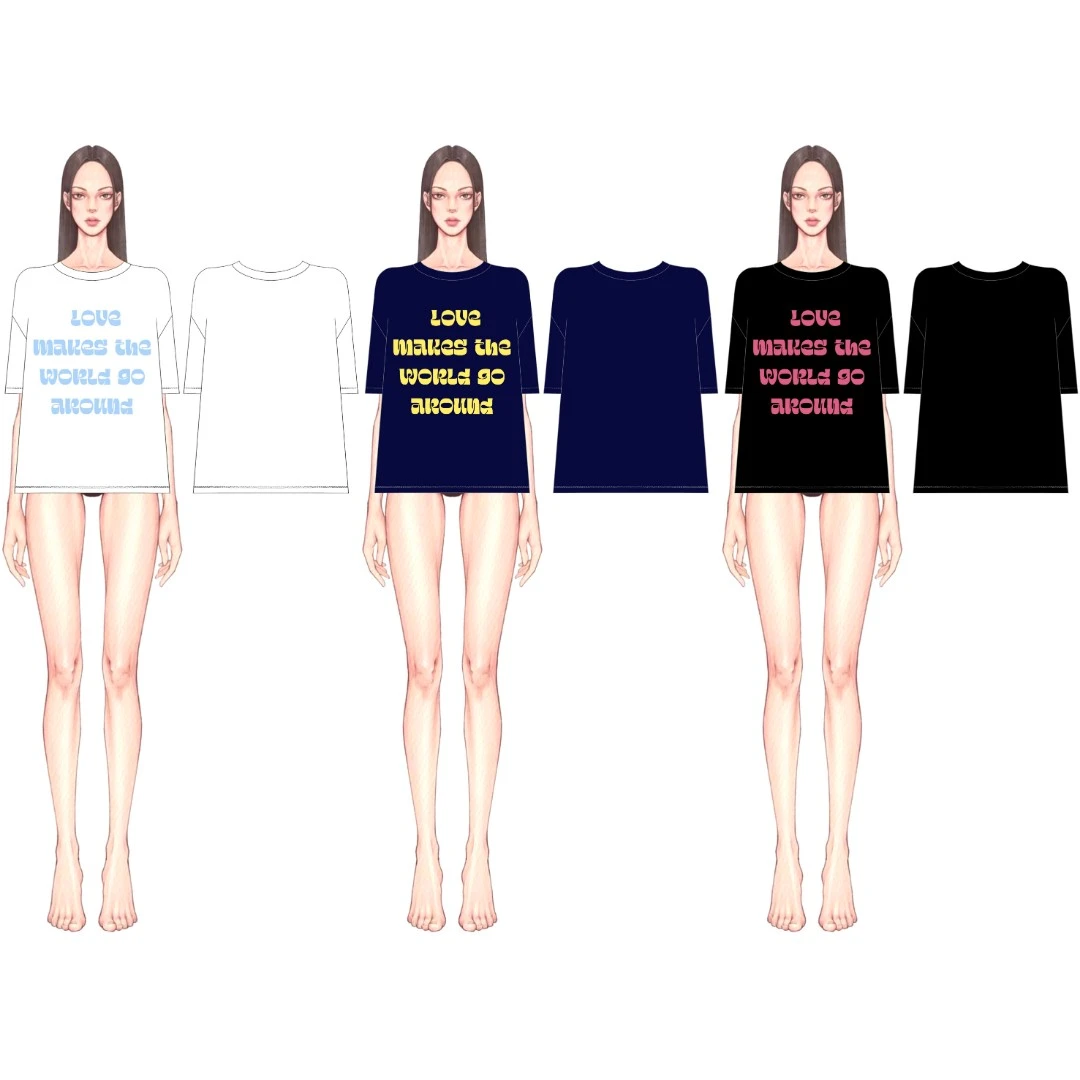 小福云朵原创 夏季重磅短袖 之十字架系列 高级感数码直喷T恤男女