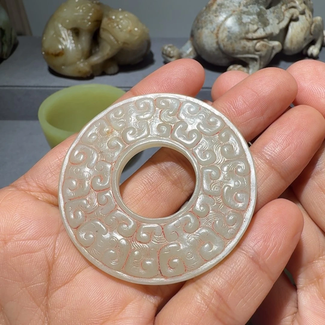 今***约和田玉未镶嵌挂件