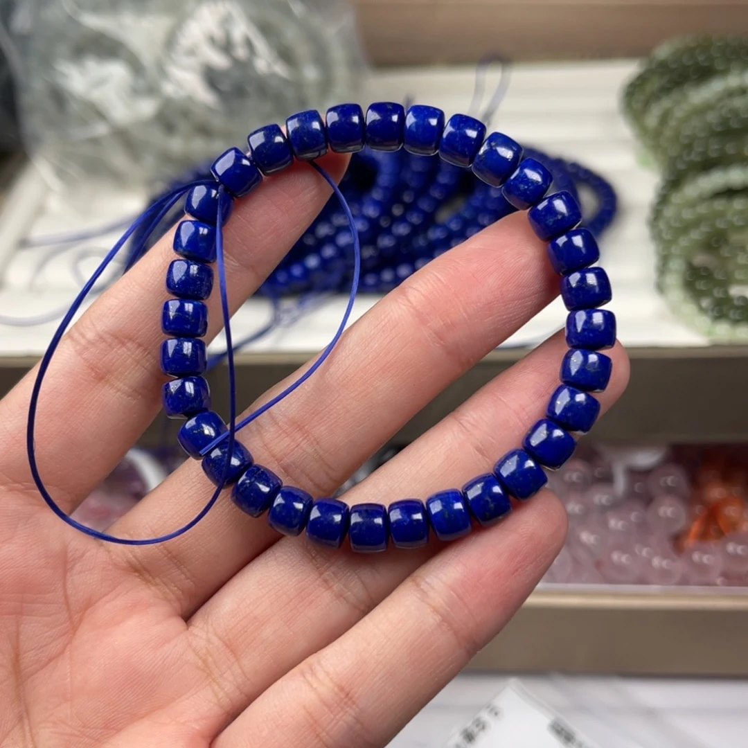 水晶手链未镶嵌青金033