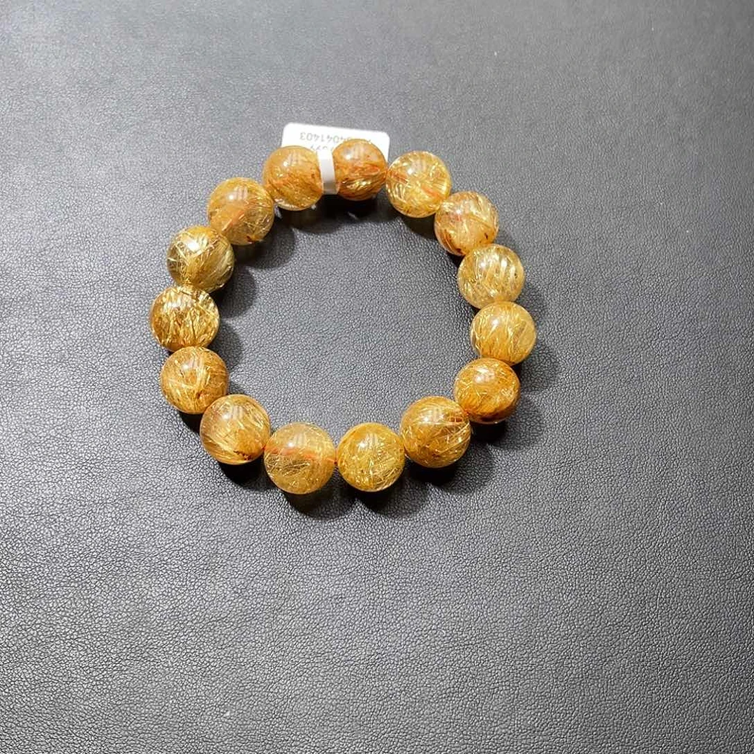 鑫***哥手链未镶嵌发晶钛晶