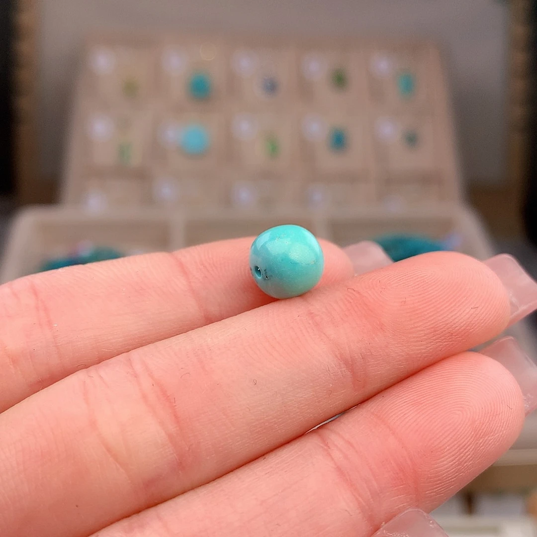 没***六未镶嵌绿松石珠宝奇石