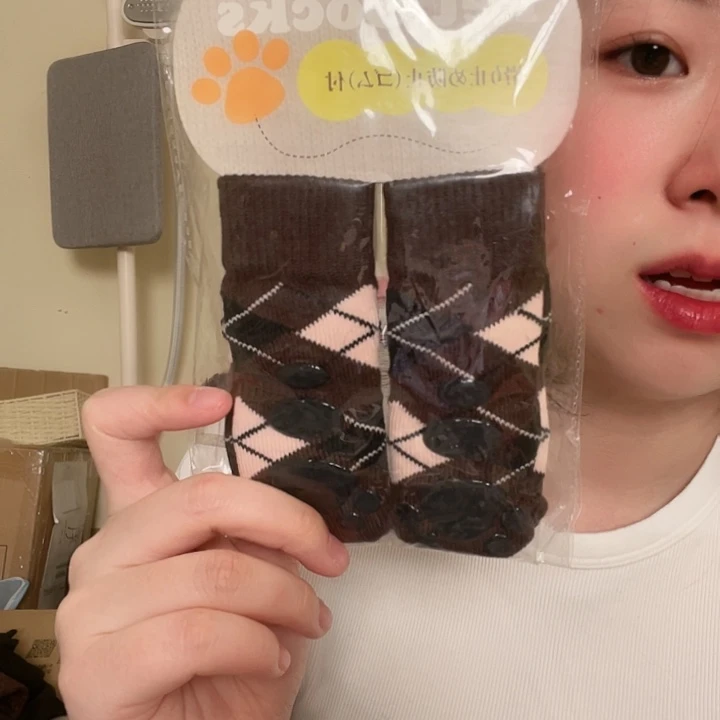 三醋酯纤维小狗勾紫色鞋子L码数，43✖️115mm，778