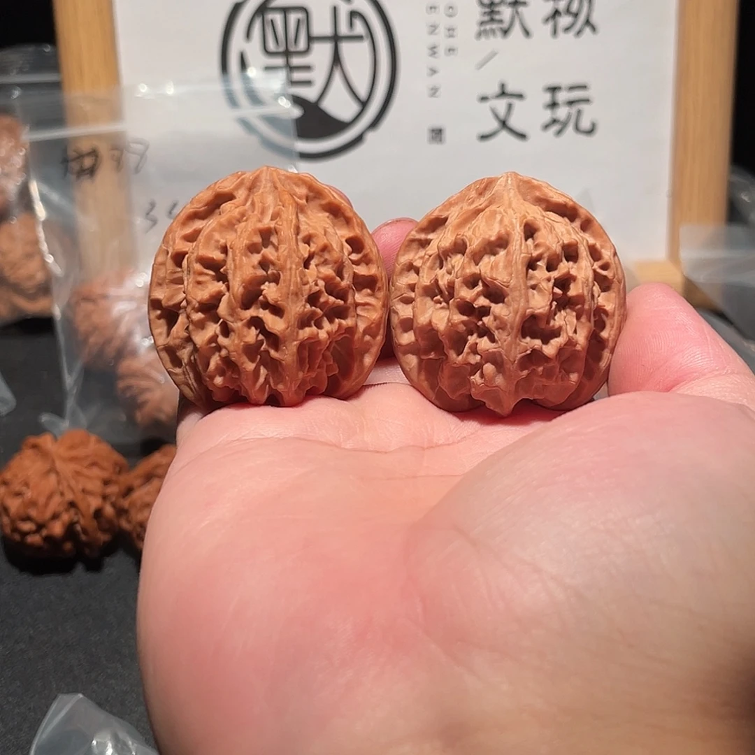 吊坠文玩核桃40全品苹果园