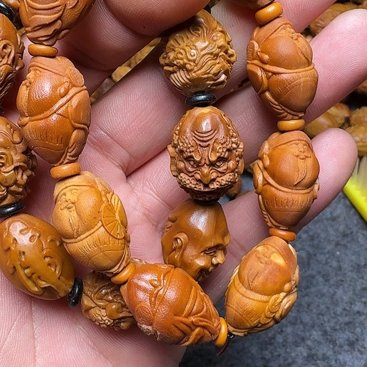 橄榄核手串我的小