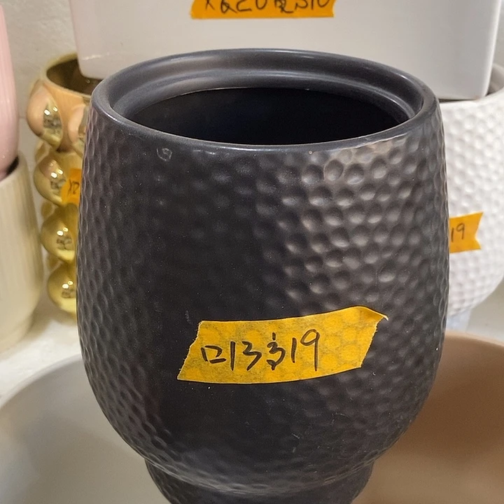 公道杯陶盆有孔 瑕疵介意勿拍