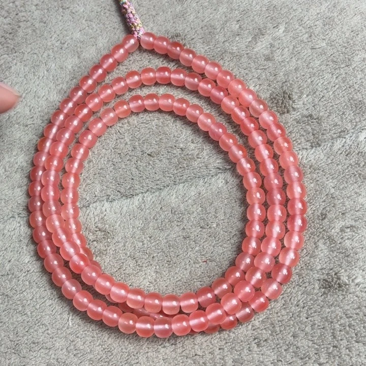 南红玛瑙未镶嵌珠宝奇石6/5mm