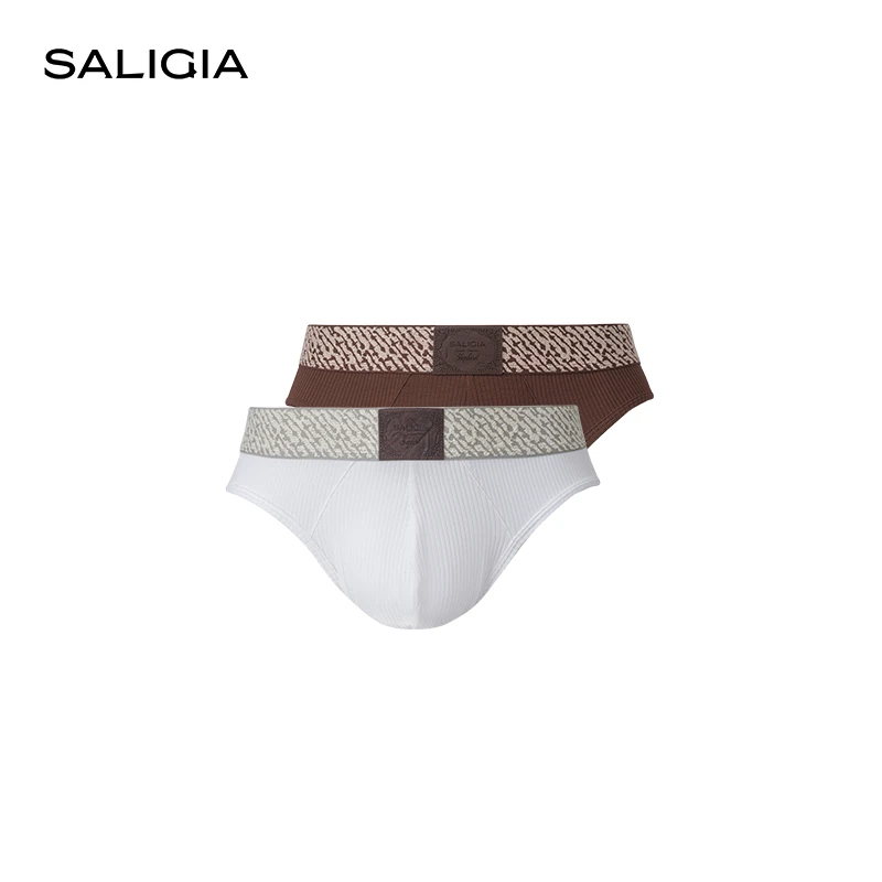 SALIGIA旷野牧场50S超细莫代尔罗纹肌理男士三角内裤