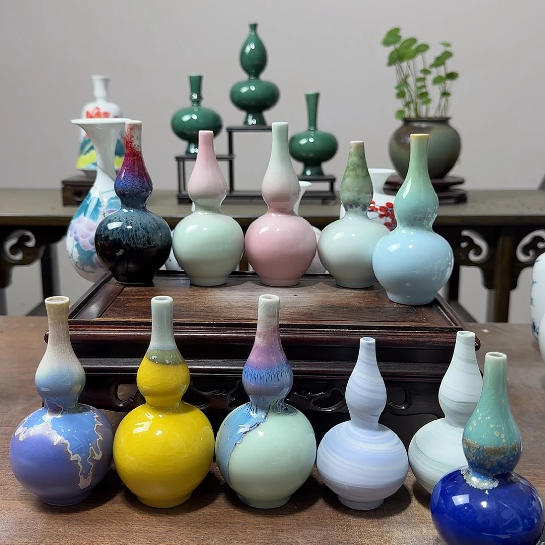 雷***️陶瓷手工非常迷你小花器