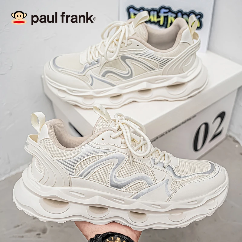 大嘴猴【断码清仓】2025夏季老爹鞋男鞋网面运动鞋百搭男鞋