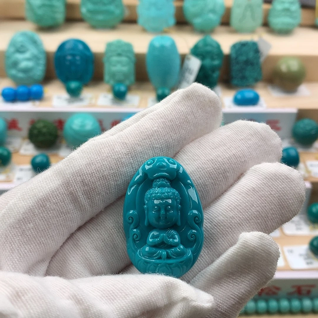 绿松石未镶嵌配饰