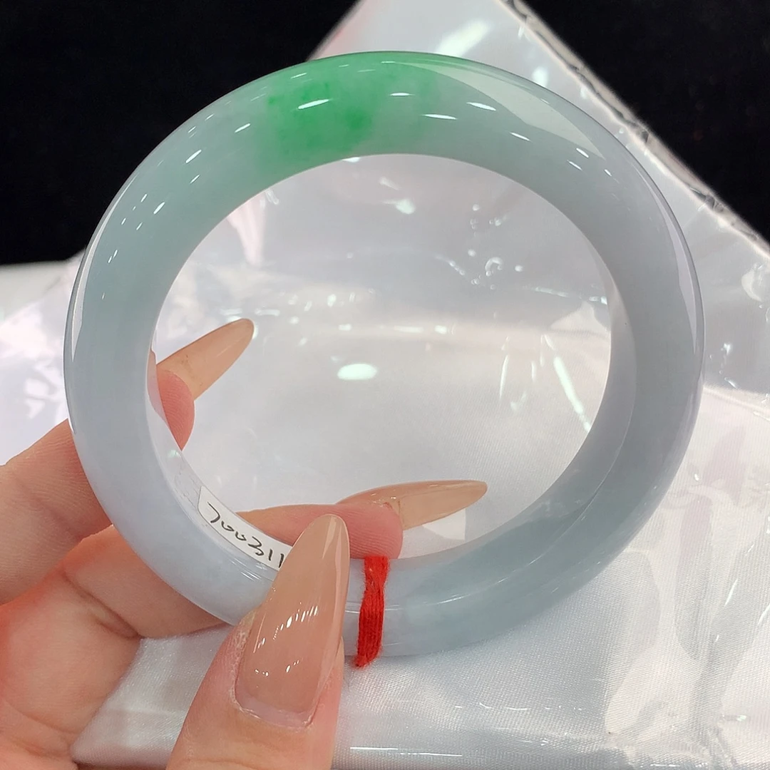 未***翡翠未镶嵌手镯正59.2