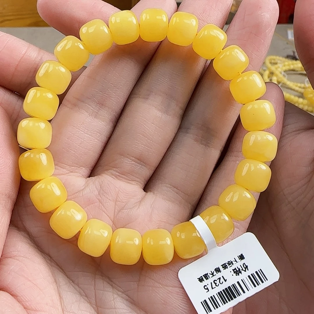 琥珀裸石未镶嵌蜜蜡