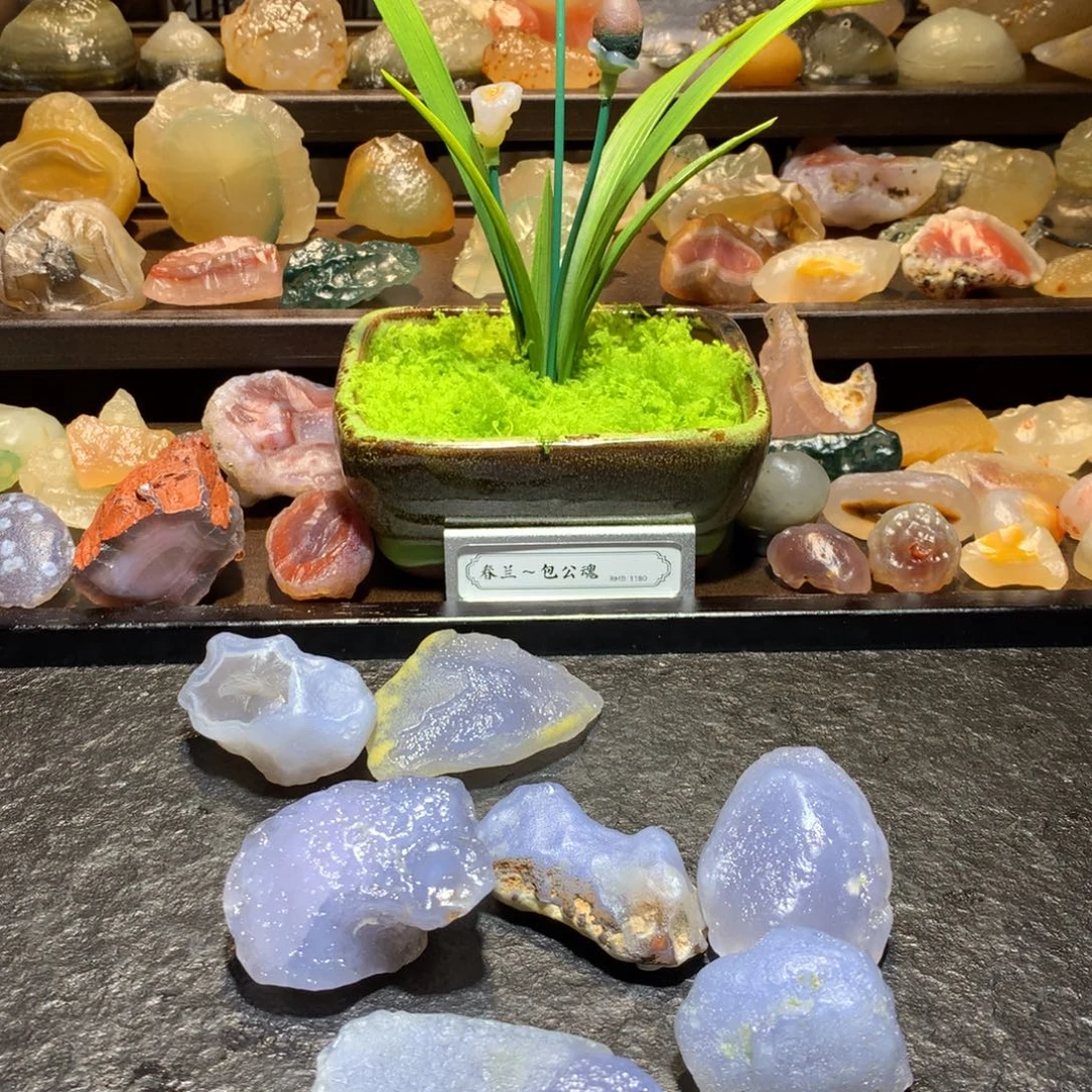 玛瑙/玉髓未镶嵌项链