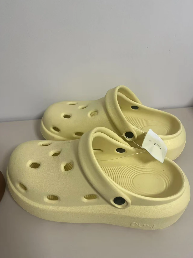 实物直播间，扣号直播间，PX洞洞鞋，默认微瑕