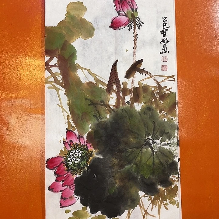 国画张圣敏先生纯手绘作品