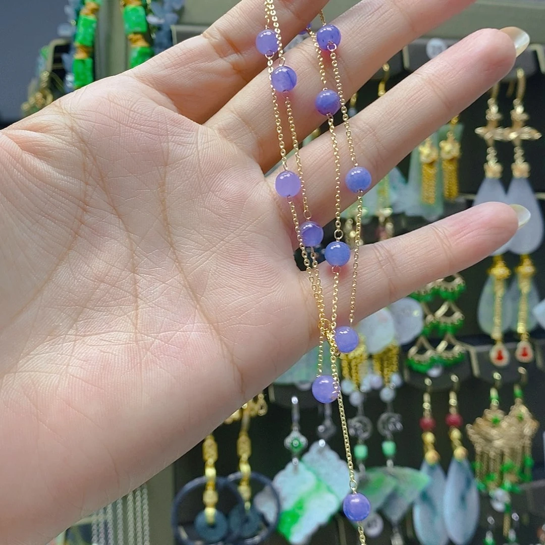 颈饰未镶嵌翡翠翡翠