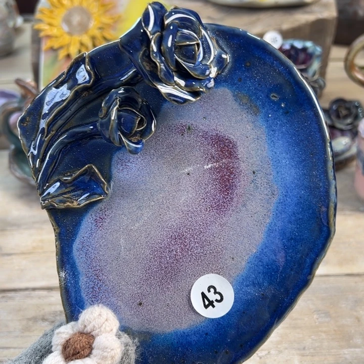 盘懿树日式手捏餐具茶具