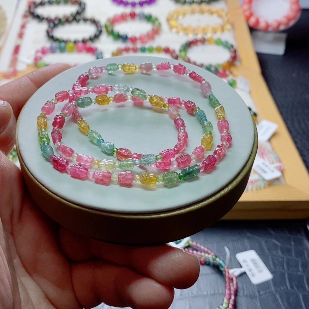 碧玺手链未镶嵌碧玺