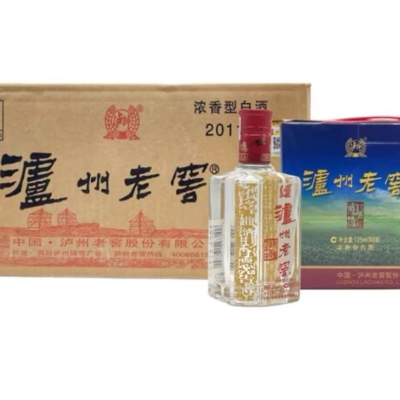 泸州六年窖头曲125ml*6瓶*4盒38度