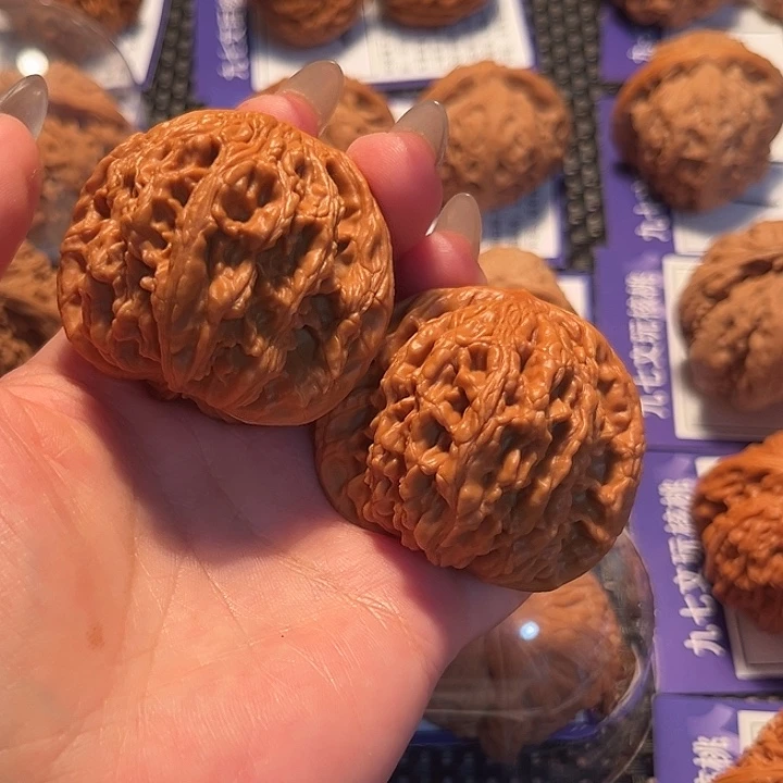 核桃文玩核桃46虎头