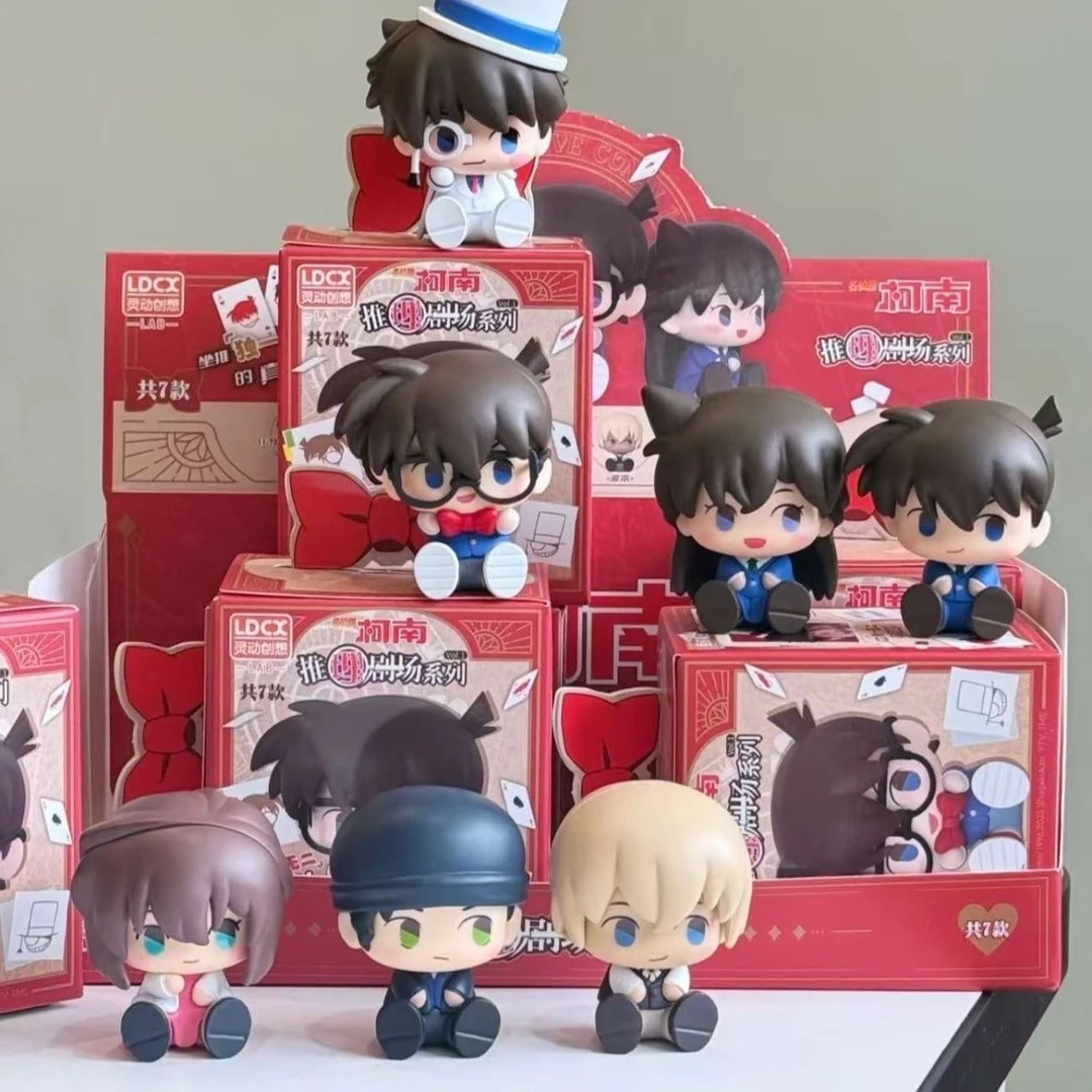 【正版手办】灵动创想名侦探柯南推理剧场手办收藏盲盒