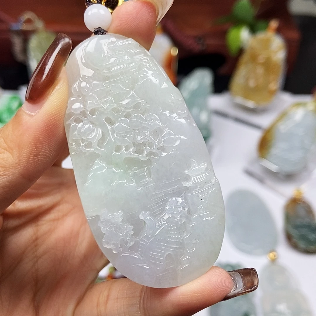 定制翡翠未镶嵌天然翡翠A货