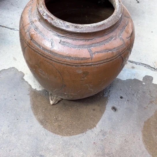 红陶姬*米马口窑罐子