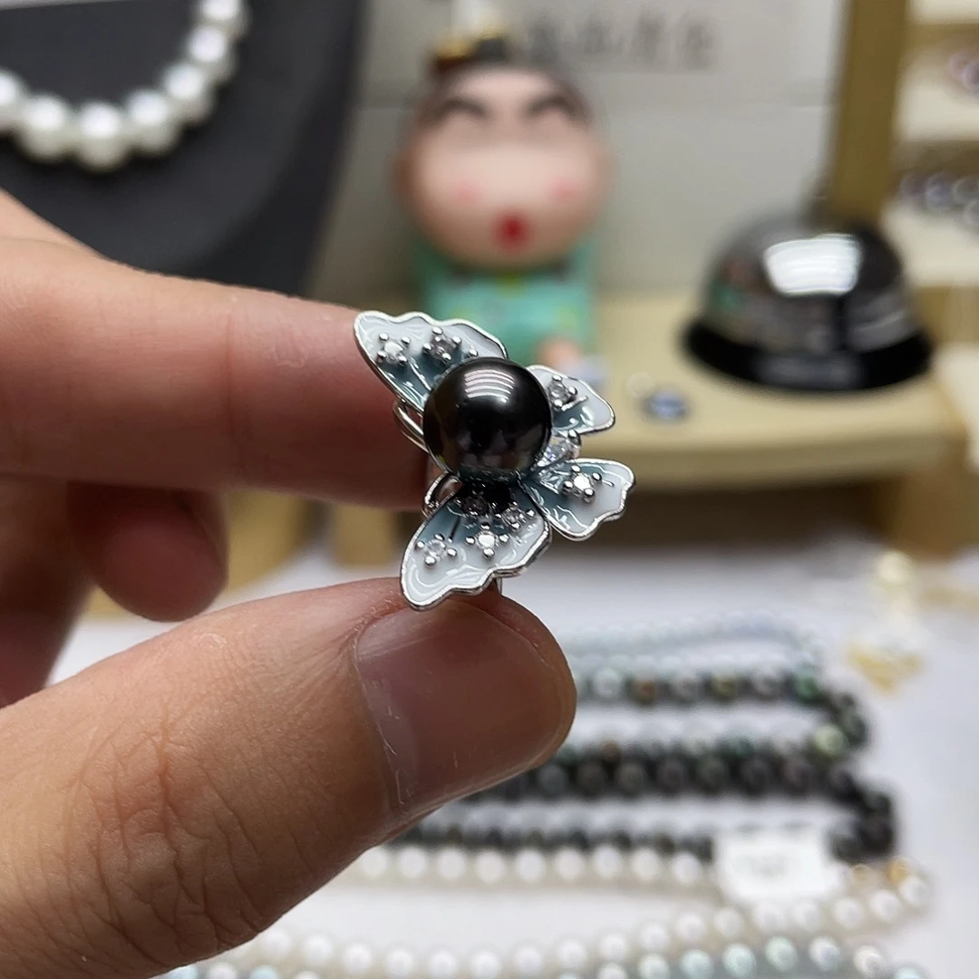 海水珍珠未镶嵌戒指