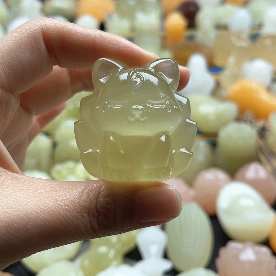 拿***猫昆仑山脉山料手把