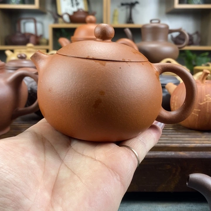 紫砂茶壶原矿哦好喜欢