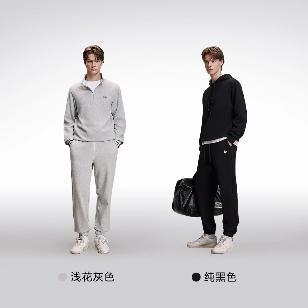 【陈大可专属】杰克琼斯秋季舒适束脚裤长裤男裤裤子男装22431D047