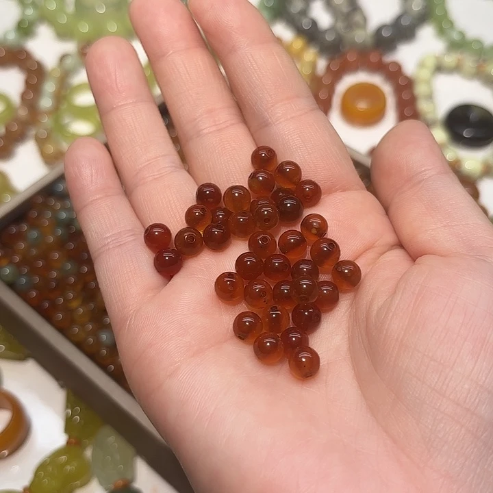 x***n蛇纹石玉未镶嵌手串